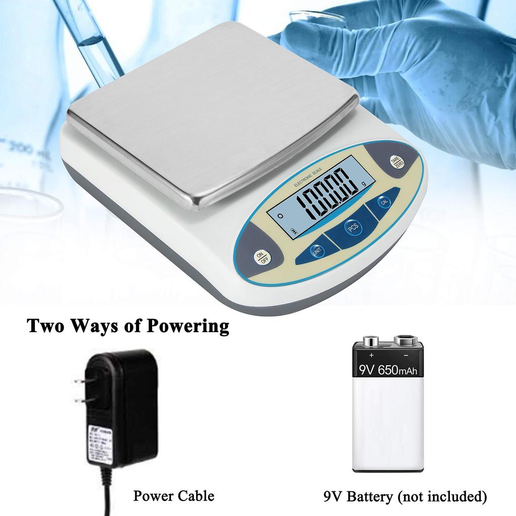 Bonvoisin Precision Electronic Scale Digital Scale 10mg High Precision Electronic Balance Weighing Instrument Analytical Electronic Balance Pan