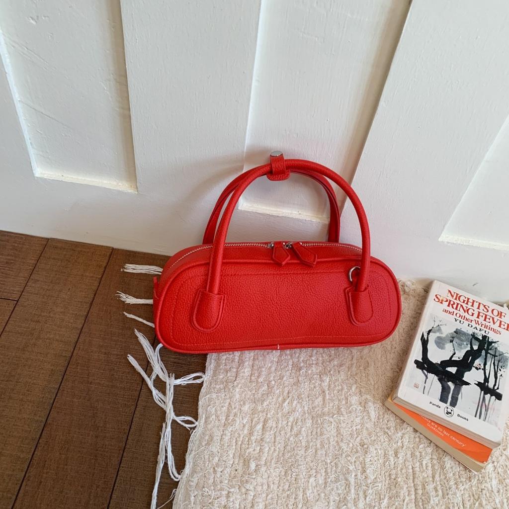 Handbag Stylish and Unique Boston Bag for Casual Commuting, Single Shoulder Strap Design