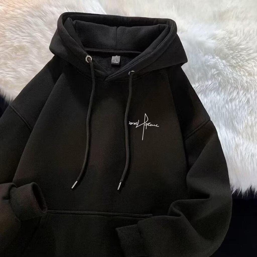 Men's Trendy Loose-Fit Hoodie: Spring & Autumn Casual Pullover Jacket