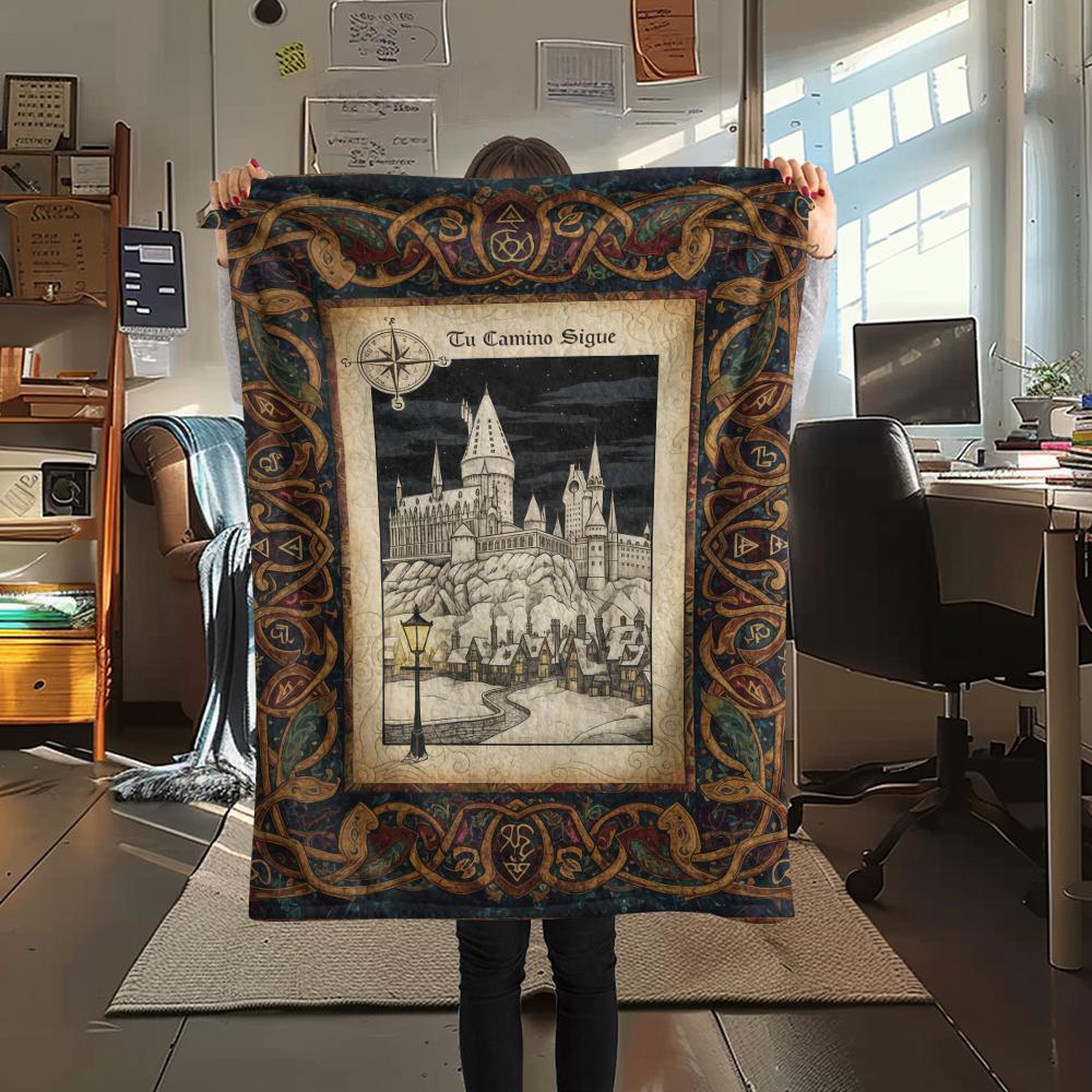 1 Stück Flanelldecke mit Cartoon-Druck, Hohe Qualität, Bequem für alle Jahreszeiten, Heimdekoration, Wärme und Komfort, Perfekt als Weihnachts- oder Geburtstagsgeschenk