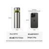 TOMIC Pure Titanium Tea Infuser Insulated Bottle