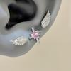 Unique Personality Angel Wings Cross Love Heart Ear Bone Nails Earring Women Jewelry Accessries Gifts