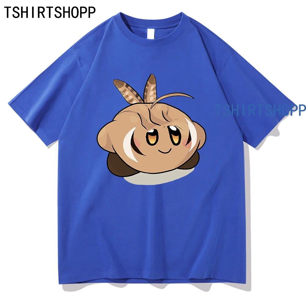 Hololive Nanashi Mumei Friend T-shirt Cotton Tee Shirt Summer T Shirts Graphic Clothes Sudaderas Unisex/women Hip Hop Sweatshirts Unisex