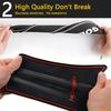 Anti-Slip Rubber Cup Cushion Door Groove Mat for Nissan Leaf ZE1 2018   10Pcs Accessories Car Stickers mat for phone