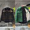 Men's Retro Style Cotton-Padded Jacket - Thick Yarn Weave, Warm & Trendy for Autumn/Winter