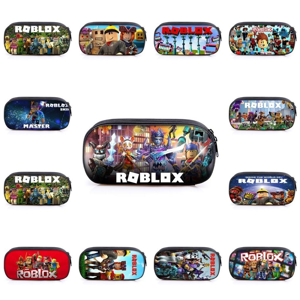 Colorful Roblox Pencil Case For Kids And Students With Multiple Compartments