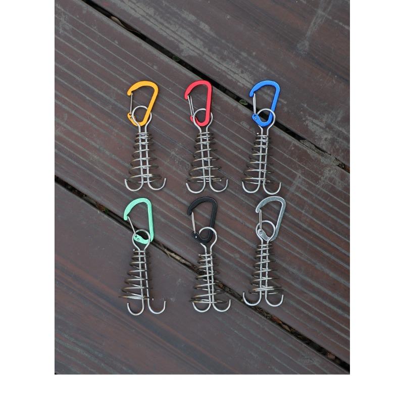 Outdoor Camping Adjustable Aluminum Tent Stakes For Canopy Deck