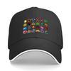 Tutti i Fazioni di Twilight Imperium Pixel Art Visiera Cappellino da Baseball Cappellini da Pesca Cappellino da Baseball Unisex Cappelli da Rugby Unisex Donna