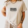 Overthinking Is My Superpower Typography Shirt, Bold Overthinker Mental Health Tee, Comfort Colors® Sarcastic Anxiety Funny Gift Unisex