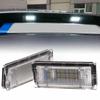 For BMW 3 Series E46 4D 1998-2003 5D Touring 1998-2005 2PCS 18LED Number License Plate Light Lamp Cold White CANBUS Car No Error