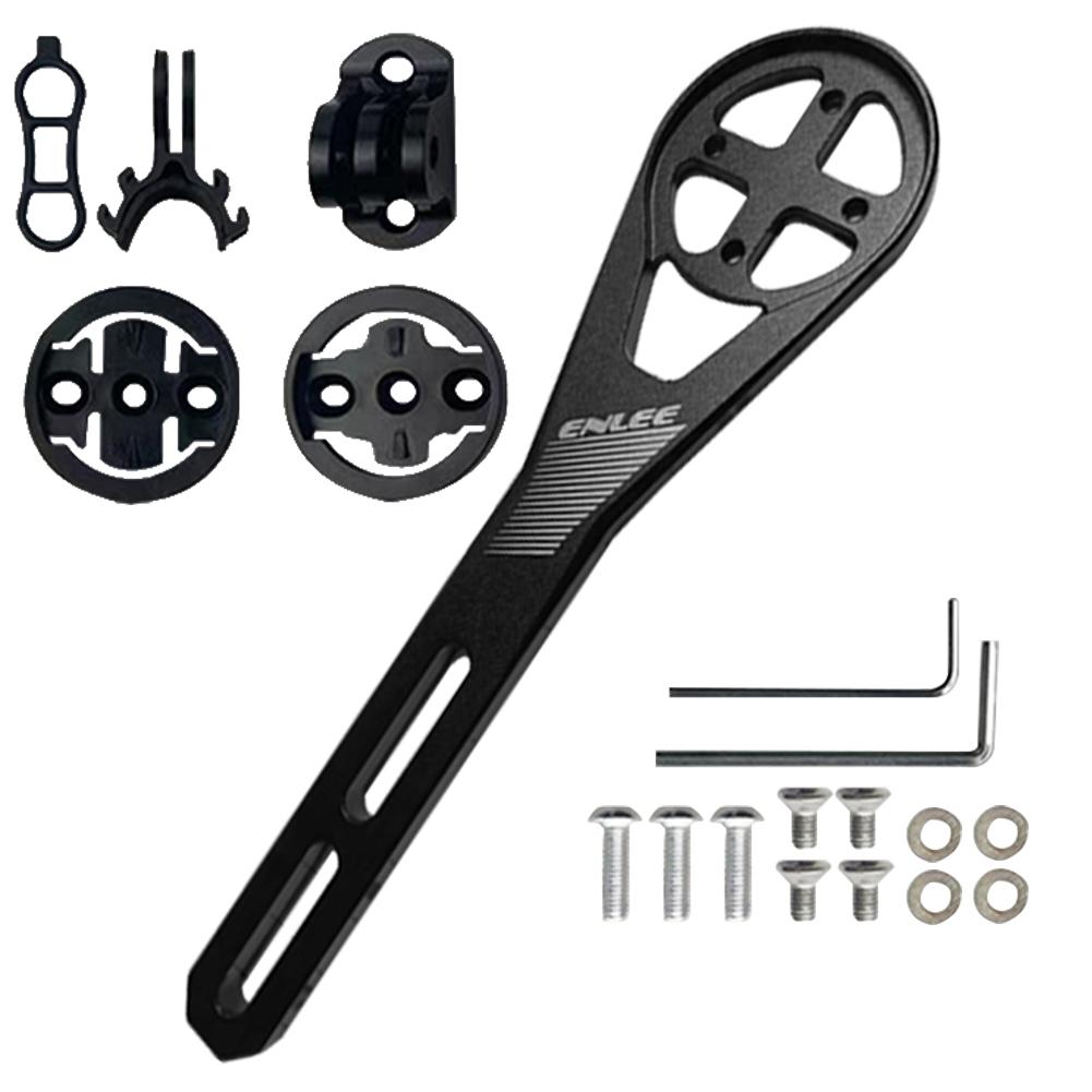 Bike Computer Holder Bicycle Computer Stand Aluminum Alloy Speedometer Mount Easy To Install Fashion for Garmin Bryton Blackbird чёрный