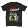 UnisexS TShirts Featuring The Call of Cthulhu Vintage Pure Short Sleeves Tops Perfect As A Gift Unisexs Tshirts for Summer Unisex
