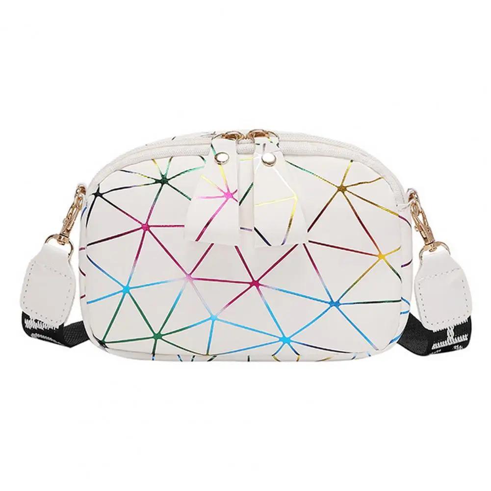 2024 New Small Zipper Crossbody Bags for Women PU Leather Shoulder Messenger Bag for Girl Handbag Fashion Phone Purse