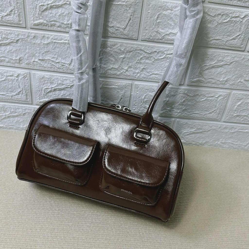 Spot Stand Oil Bowling Shoulder Bag - Xu Yunzhen, HyunA, Jin Xuexuan Inspired Style