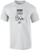Home Is Where the Bra Isn't - Funny Ladies T-shirt
