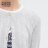 Teenie Weenie 2025 Autumn Lace Collar Knit Cardigan