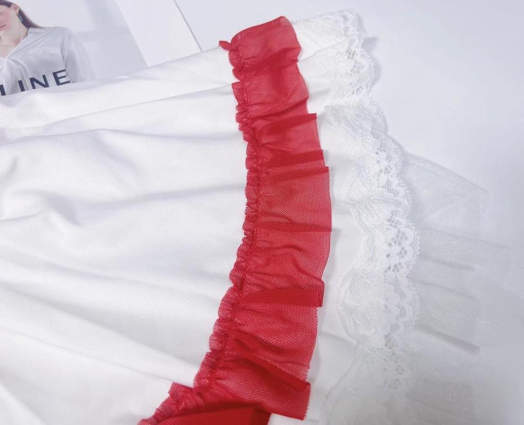 European & American Sexy Nurse Role Play Lingerie Set
