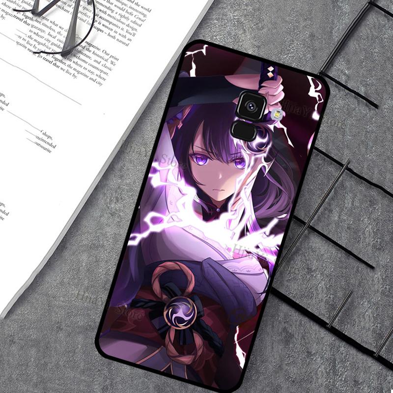 Genshin Impact Raiden Shogun Baal Case For Samsung J3 J5 J7 J1 A3 A5 2016 2017 J4 J6 J8 A7 A9 A6 A8 Plus 2018 Coque Fundas