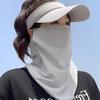 Breathable Soft Ice Silk Uv Sun Protection Face Mask Adjustable Summer Outdoor Activities Unisex Face Scarf