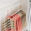 Stainless Steel 7 Slots Clothes Hanger Foldable Clothes Drying Rack  Dormitory
