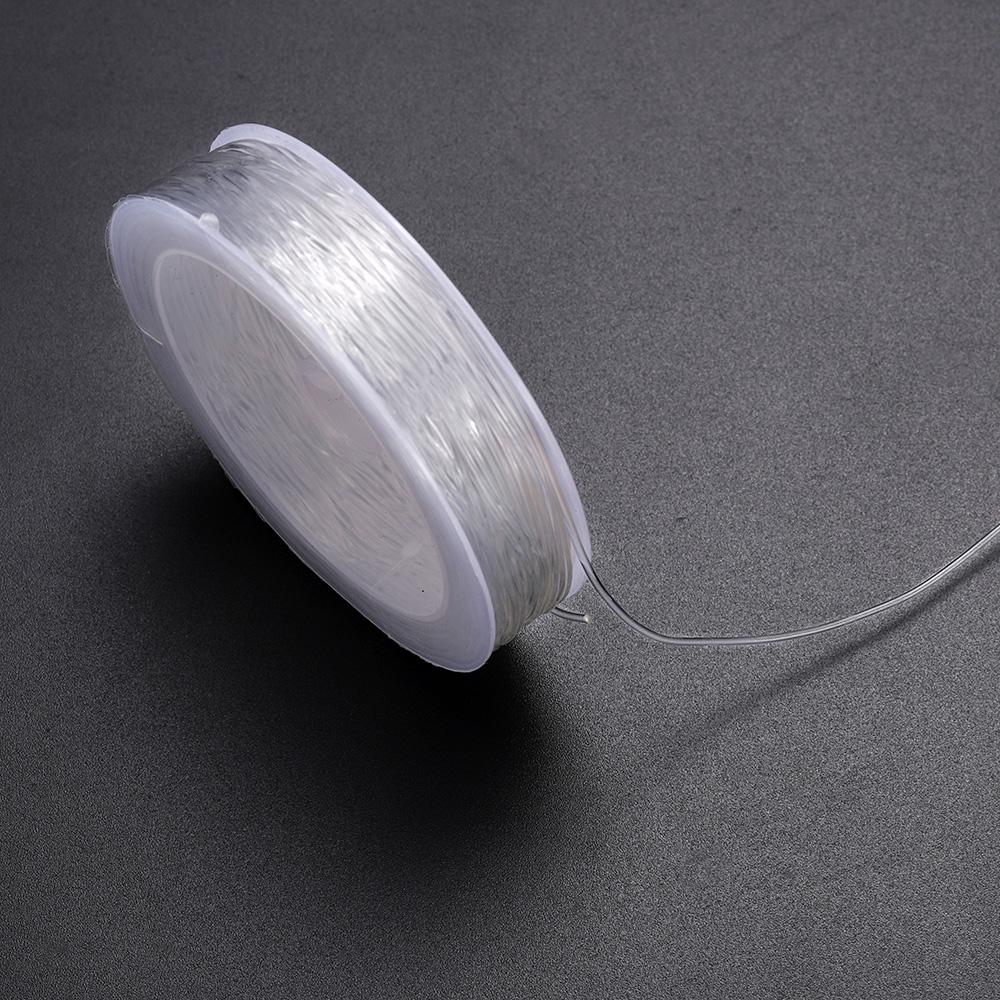 0.4-1.0mm Elastic Cord Beading Thread Stretch String Fibre Crafting Line For Jewelry Making DIY Seed Beads Pony Beads Bracelets