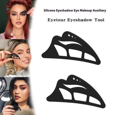 Eyeliner Stencil Silicone Eyeshadow Aid Eyeliner Lipstick Silkworm Eyeshadow Applicator Aid Eyetour Your Glam Bestie