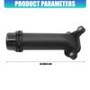 Coolant Distribution Pipe Outlet Heat Resistant Plastic Water Hose Joint Replaces E90E91E92E93 for 3.0L 4.4L Engines