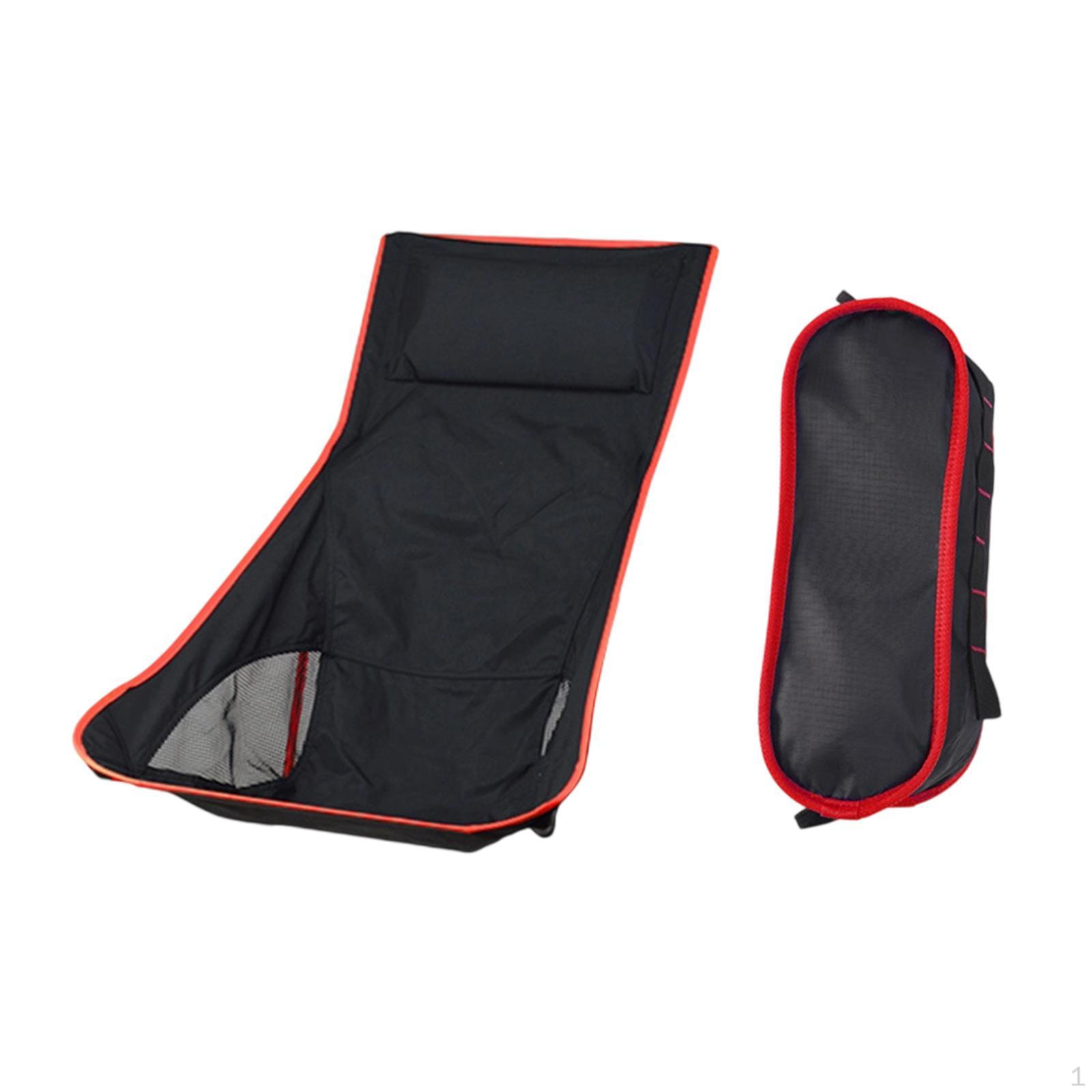 

Дышащий чехол для складного садового кресла с высокой спинкой и функцией подголовника Red