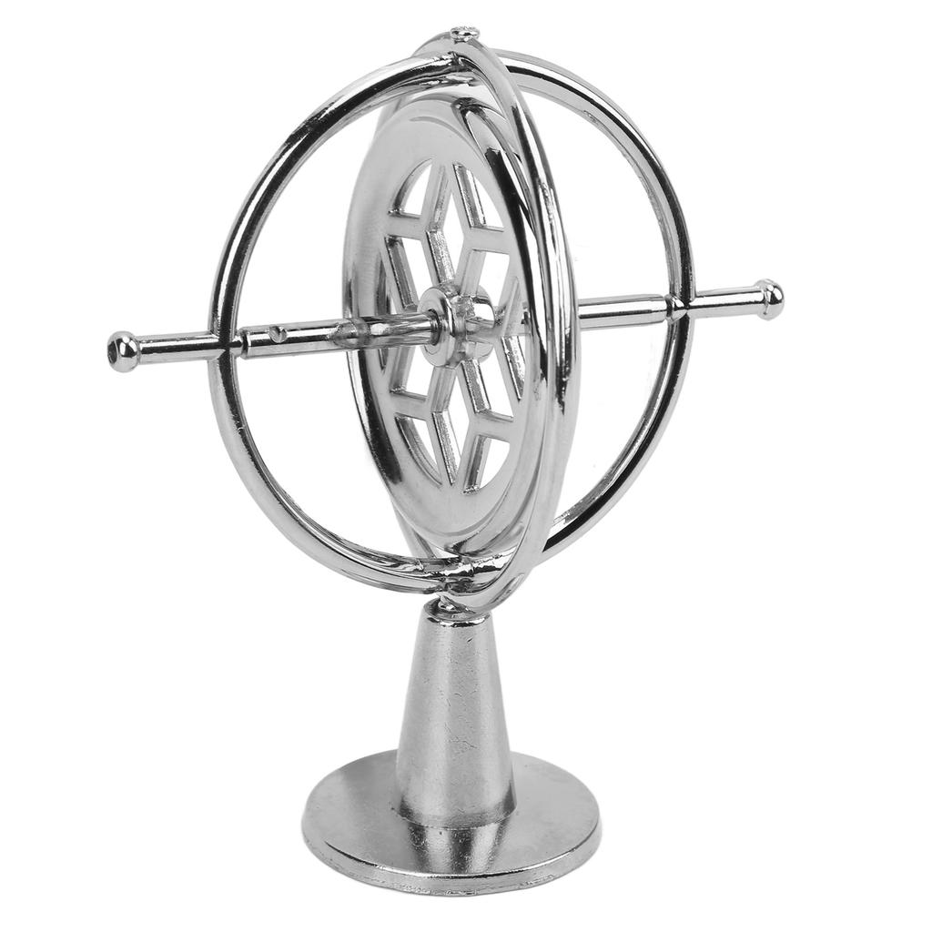 Metal Gyroscope Anti Gravity Rotating Top Gyroscope Balance Toy Educational Gift for Kids and Adults