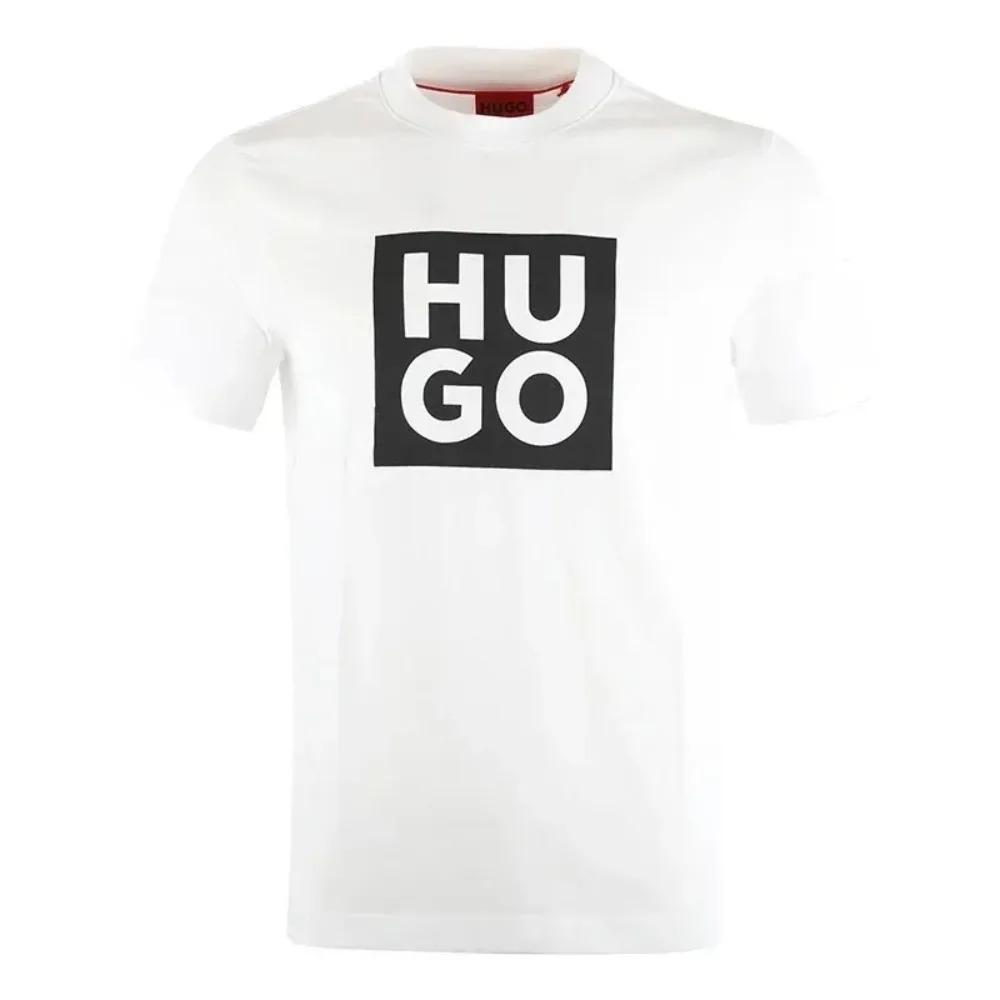 Hugo Men Women T-shirt High Quality Luxury Brand Short Sleeve Tshirt Clothes Designer Tee T Shirt Summer Tops Fashion Streetwear