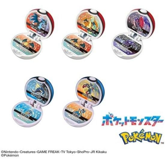 Bikkura Tamago Pocket Monster Ball Collection 13 Bulk Purchase 5 Pieces Bandai Target Age 3 Years Up Pokemon
