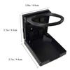 2PCS Folding Cup Holders Beverage Drinking For Car Truck VAN Boat