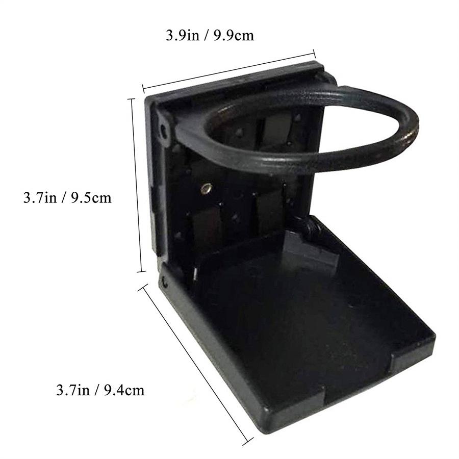 2PCS Folding Cup Holders Beverage Drinking For Car Truck VAN Boat