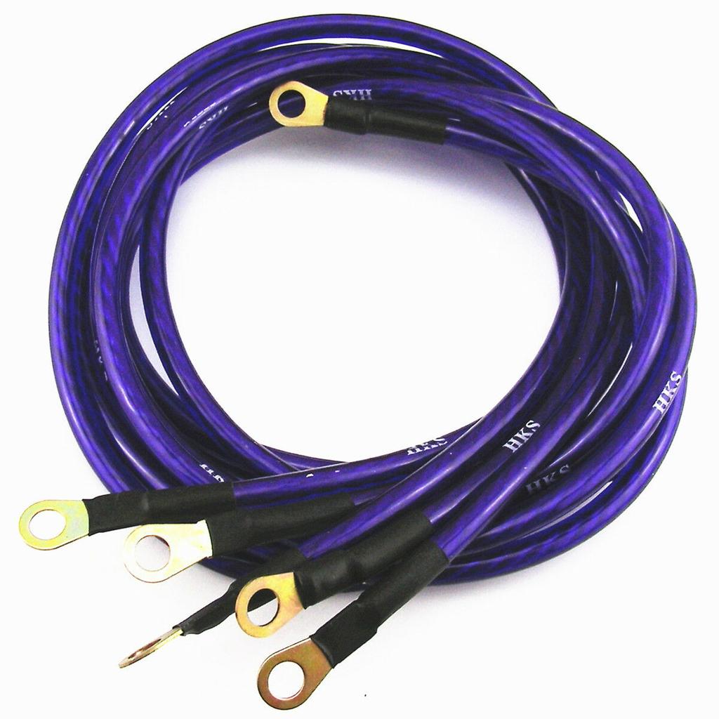 5pcs Grounding Wire Cable,several Installing Parts For Universal For all Cars