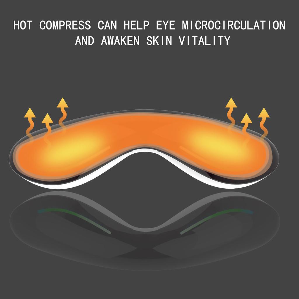 Buy USB Eye Vibration Massager Heat Treatment Eye Mask Massager