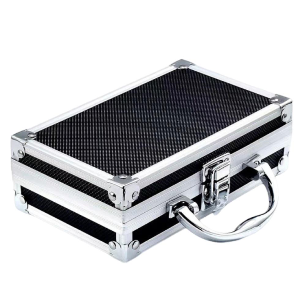 Drop-Resistant Aluminum Zinc Zinc Alloy Tool Box Impact Resistant Safety Briefcase  Instrument