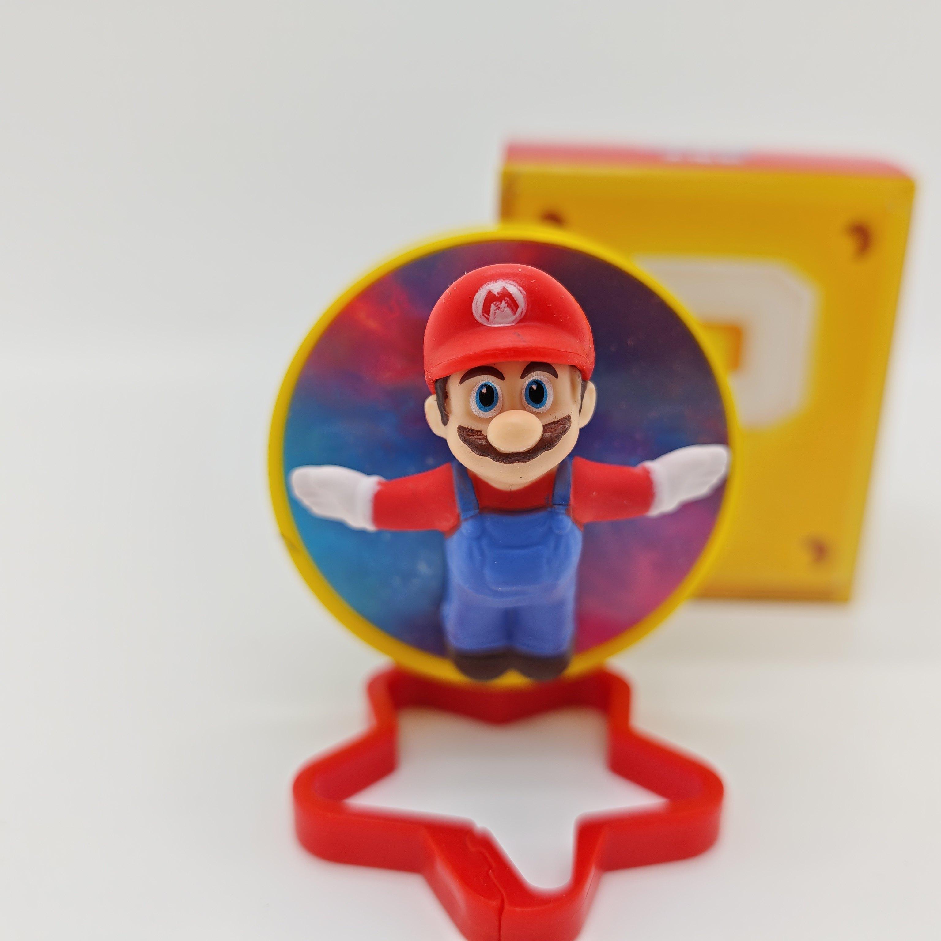

New 2026 Super Ma Rio Movie Collectible Figures Luigi Frog Princess Peach Yoshi Bowser Toad Collection Display Decorations