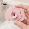 Baby Shampoo Brush Brush, Soft Silicone Scalp Scrubber, Non-slip One-handed Hair Bath Tool, Gentle Bathing for Newborn Easy Grip Massager