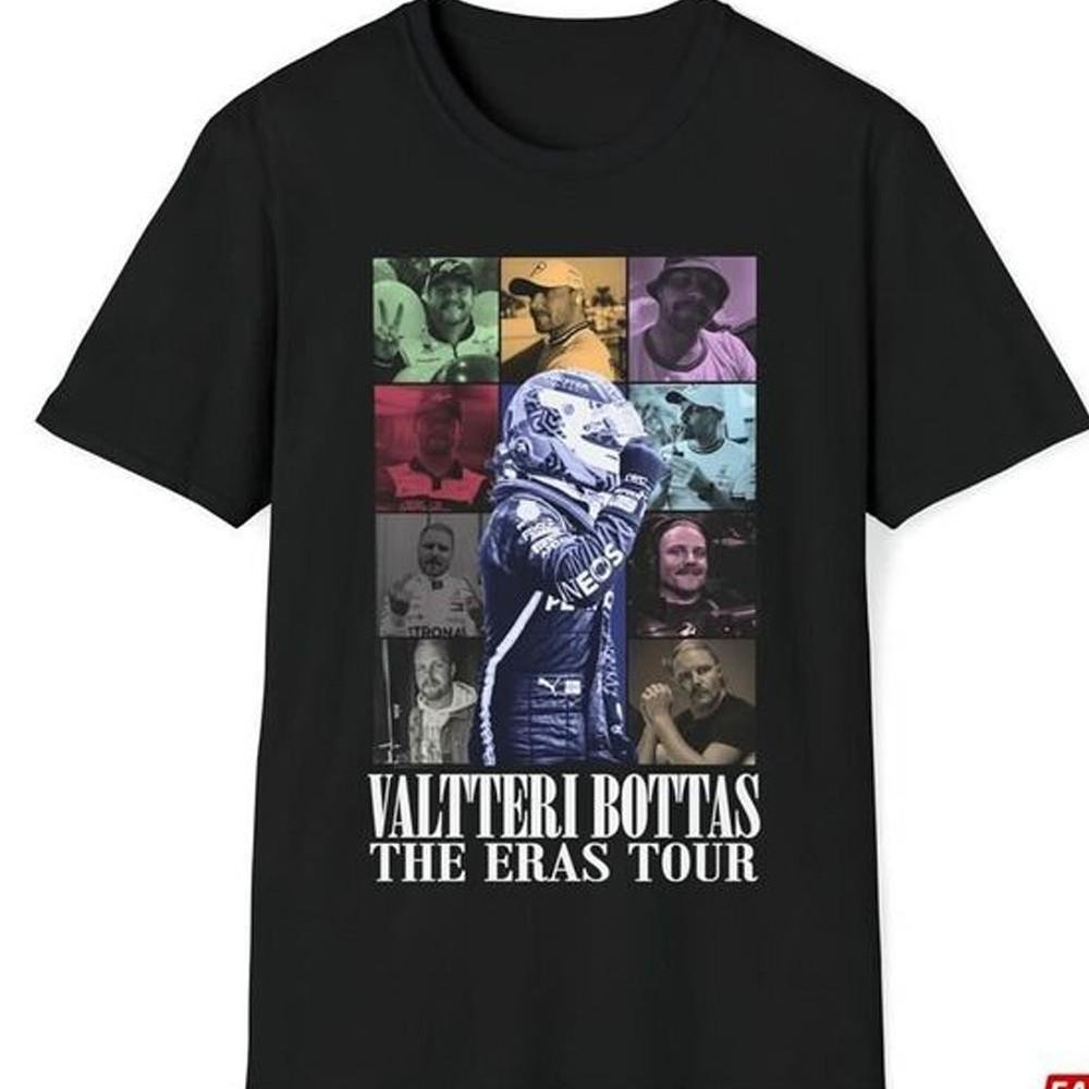 Retro Valtteri Bottas Cotton  All Size Shirt NP63.62 Unisex T-Shirt XL