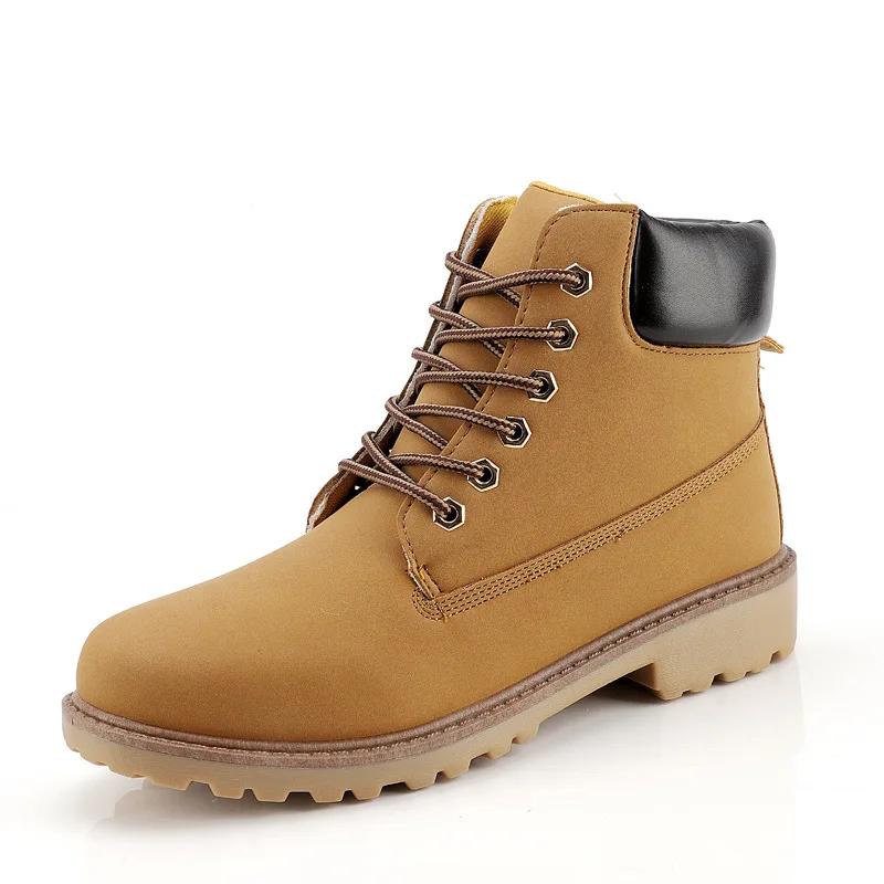 Fashion High Quality Mens Boots Fashion Men's Motorcycle Boot New Riding Shoes Men's Casual High Top Platform Boots Zapatillas De Hombre