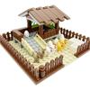 Children'S Diy Assembly Building Block Toy Animal Farm Series Bird House Chicken Shed Construction Accessories Holiday Gifts