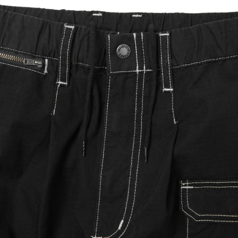 Diese ist Nie So Verrückt Mehrfach Reißverschluss Hose Schwarz