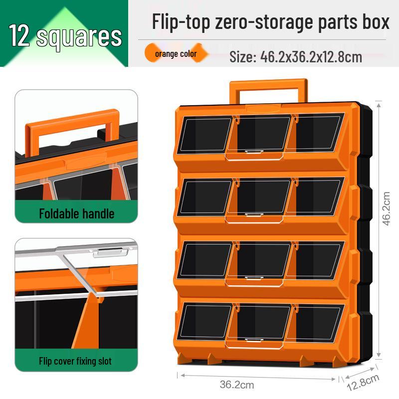 Parts Storage Cabinet with Drawers for Electronics, Hardware, & Screws