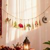 Ramadan Kareem Hängegirlande Islamische Kamel Granatapfel Palme Mond Stern Deko für Muslimisches Fest Heimparty Wandornament Geschenke