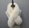 Autumn and Winter Warmth Thickened Imitation Fox, Otter and Rabbit Plush Fur Scarf Tide Big Bib Ladies Shawl Fur Collar