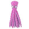 No Stuffing Plush Octopus Dog Toy Soft Teething Chew Toy Interactive Training Puppy Supplies for Small Medium Dogs
