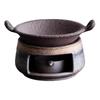 Fogão de Chá Cerâmico Resistente ao Calor Aquecedor com Suporte para Velas de Chá Para Difusão de Óleo Essencial E Aquecimento de Bule Decorações para Casa