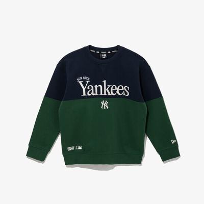 New Era Mlb New York Yankees Dvoubarevné Šaty Mikina