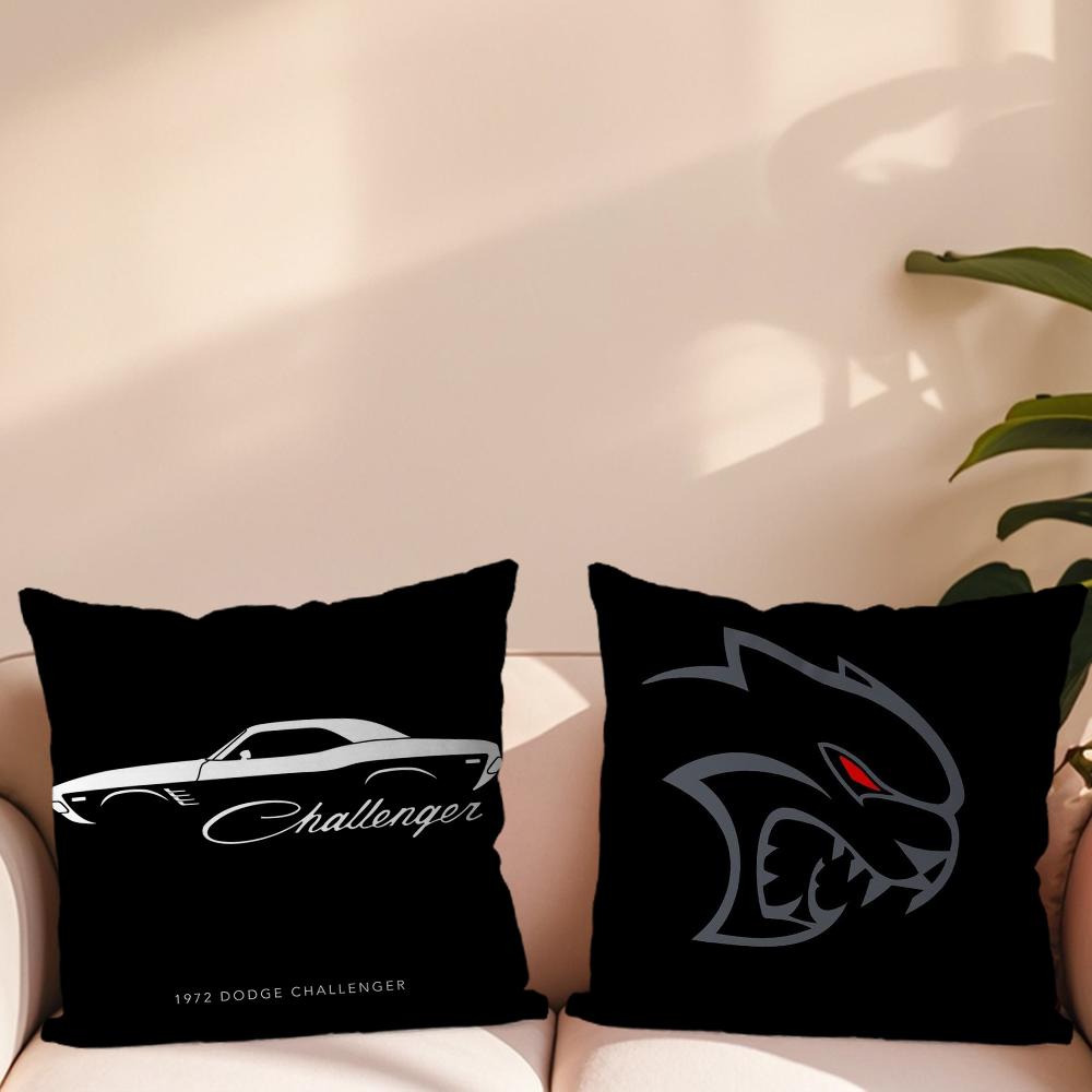 Luxus D-Dodges Kissenbezug Für Sofa Nachttisch Schlafzimmer Rückenlehne Wohnzimmer Büro Kissen Quadratisch Bedruckt Mehrere