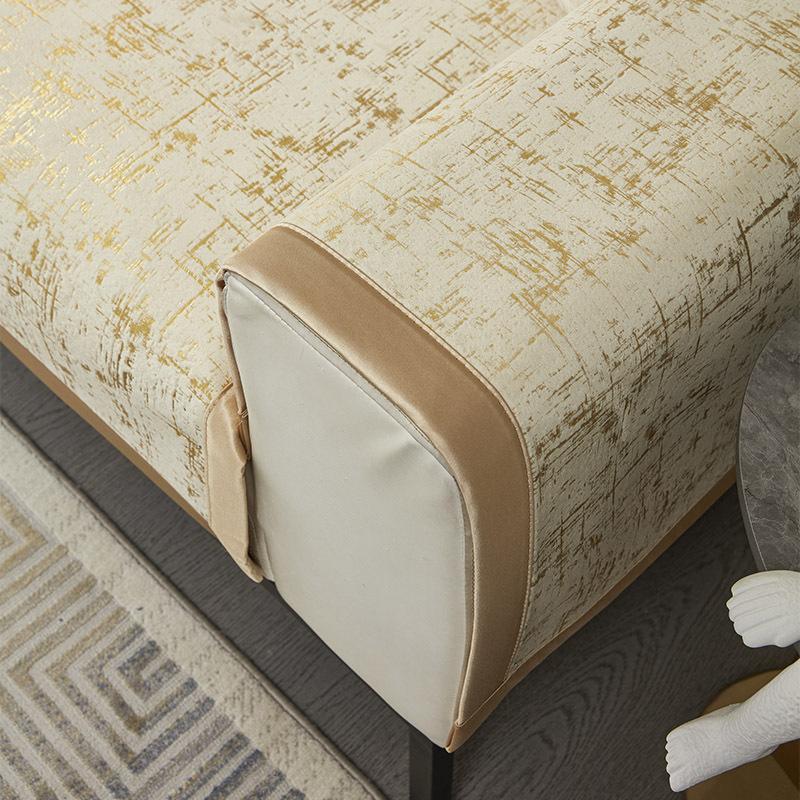Light Luxury Simple Sofa Cushion, Universal Fabric For All Seasons, Non-Slip Modern Solid Wood High-End Luxury Cover Towel, Seat Cushion